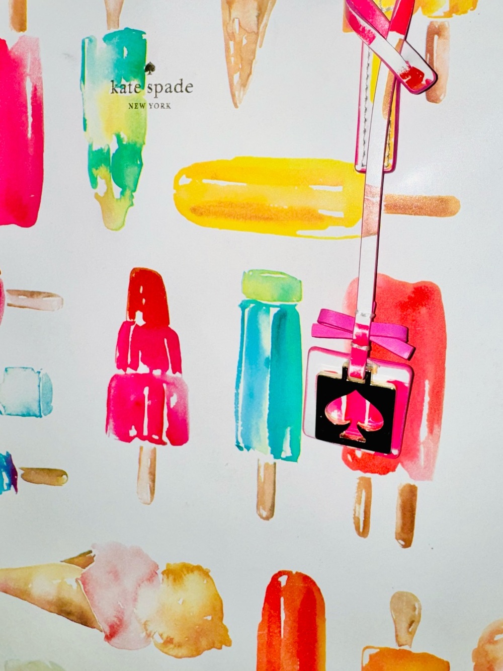 Kate Spade New York "Flavor of the Month" Francis Tote icecream & popsicles EUC - Picture 5 of 16
